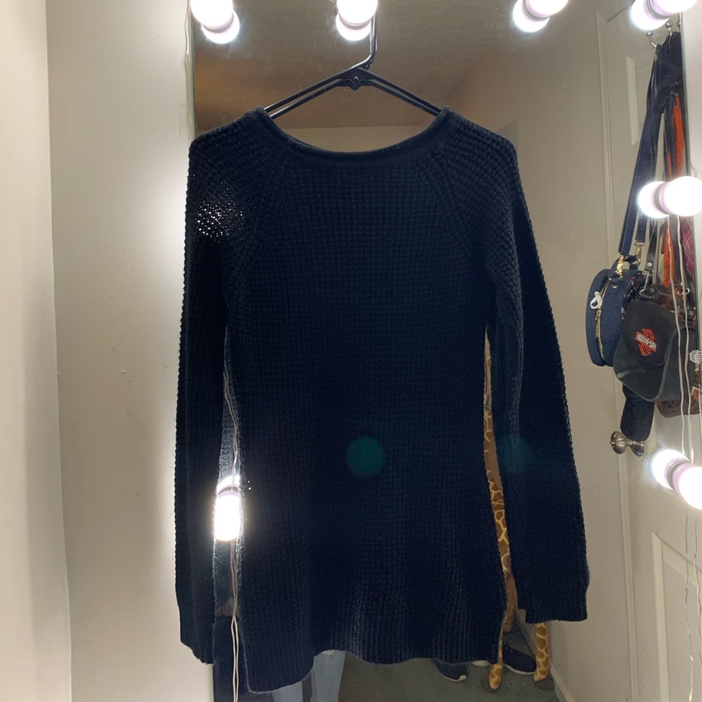 Fleece sweater (black)
